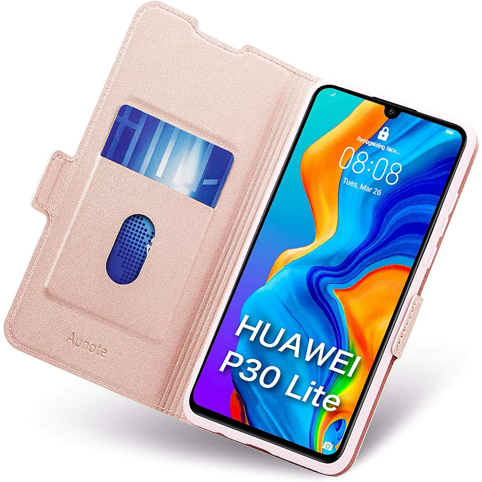 Huawei P30 Lite Case Wallet, Huawei P30 Lite Cases with Card