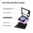 thumbnail image 5 of ELEHOLD Case for Samsung Galaxy Z Flip 6, Shockproof Hard PC Slim Thin Case with Camer Screen Protection,Purple, 5 of 8