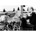thumbnail image 2 of President Gerald Ford Speaks To A Crowd Of 6 History (24 x 18), 2 of 2