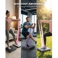 thumbnail image 7 of Exercise Balance Pad 2 PCS with Resistance Band, Non-Slip Cushioned Foam for Yoga, Fitness and Home Gym, 7 of 7