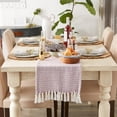 thumbnail image 4 of Design Imports CAMZ14761 DII Pale Mauve Woven Table Runner 15x72, 4 of 4