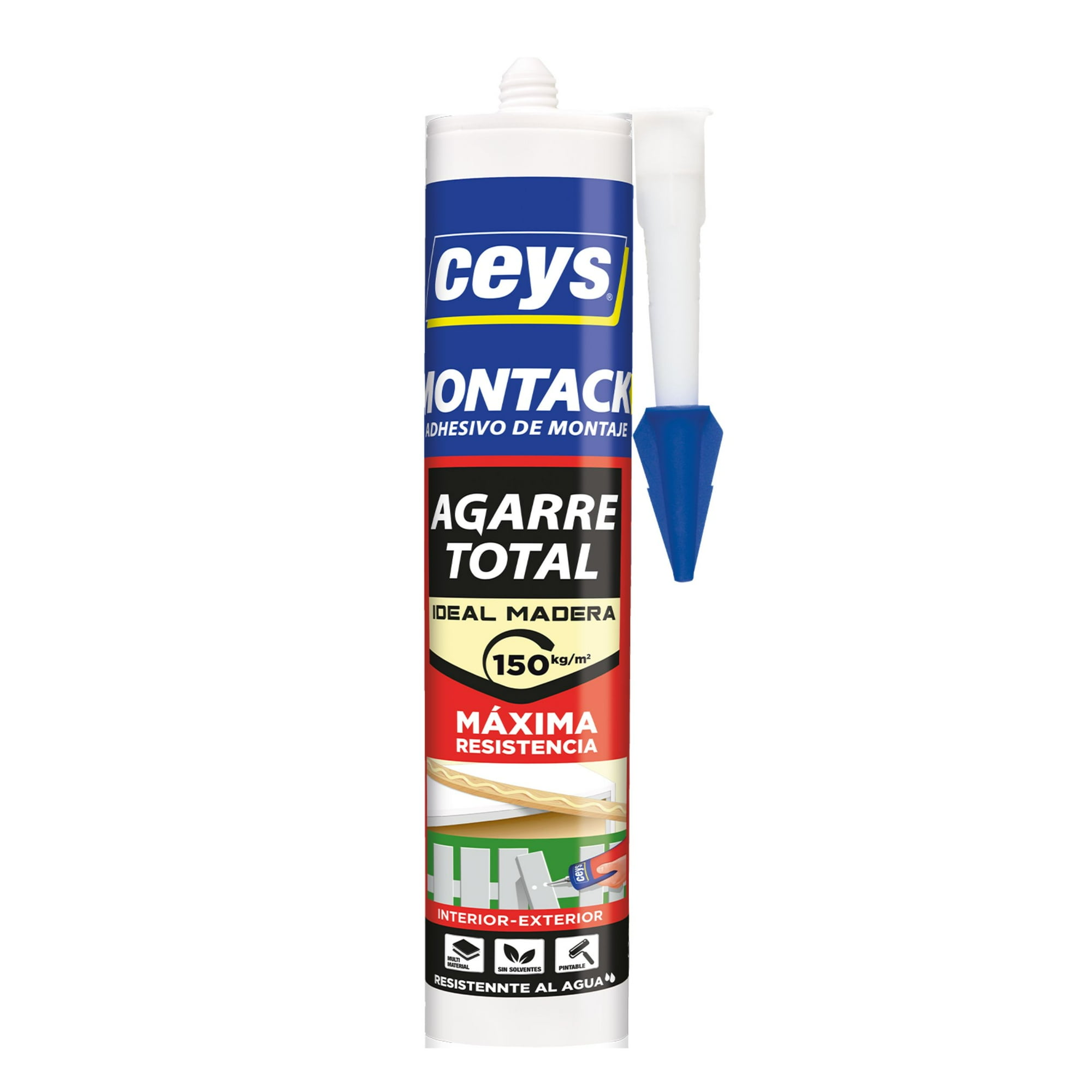 Adhesivo De Montaje Montack Madera 370Grs - Ceys