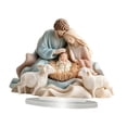 thumbnail image 3 of Figura sagrada de Jesús en 2D, decoración de acrílico para mesa, letrero artístico coleccionable, piso vacacional Colorida Familia Santa, 3 of 9