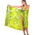 thumbnail image 4 of HAPPY BAY Women's Beachwear Summer Beach Coverups Bikini Wraps Sarong Wrap Skirt Swimsuit Swimwear Swim Cover ups Bathing Suit for Womens One Size Shamrock Green, Fish, 4 of 5
