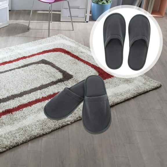 HAKIDZEL Guest Disposable Slippers 6Pairs Breathable Comfortable for Airplane