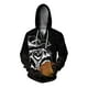 thumbnail image 4 of Ropa de otoño para hombre, camisetas Y2k para hombre, sudadera con capucha para hombre, sudadera con estampado de espantapájaros aterrador, sudaderas con capucha con cremallera, sudadera holgada con c, 4 of 5