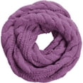 thumbnail image 1 of SURJDE Womens Thick Ribbed Knit Winter Infinity Circle Loop Scarf, 1 of 5