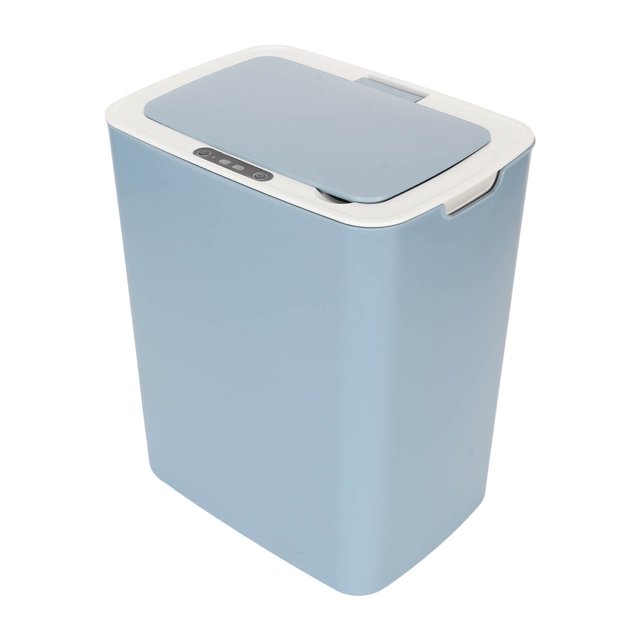 Bote De Basura Eléctrico, Sensor De Movimiento Bote De Basura Infrarrojo Automático Bajo Ruido 3 Modos 14L Gran Capacidad Con Tapa Para Baño