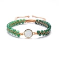 thumbnail image 4 of El Estilo Nacional De ágata Tejida Ajusta El Tamaño Del Uniforme Morado Tr1013 De Cristal De Pulsera Para Mujeres ANGGREK Otros, 4 of 6