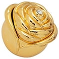 thumbnail image 3 of Ring Box Wedding Ring Case Rose Bud Engagement Ring Holder Jewelry Display Box, 3 of 8