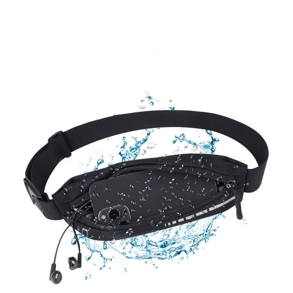 Slim Running Belt Fanny Pack Running Phone Holder Runners Pouch Waist Pack for Workout Money Belt Running Gift Gear Accessories for Women Men Walking Hiking Cycling