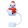 thumbnail image 1 of Ventes de Liquidation Aujourd'hui Offres Prime Bouchon de Noël Réutilisable Bouchon en Silicone Compatible Tasses Bouchon de Noël Père Noël Arbre de Noël Bouchon en Silicone B, 1 of 9