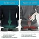 thumbnail image 4 of Cojín De Asiento Ortopédico Con Gel, Cojines De Silla Ergonómicos, Asiento De Espuma Viscoelástica, 4 of 5