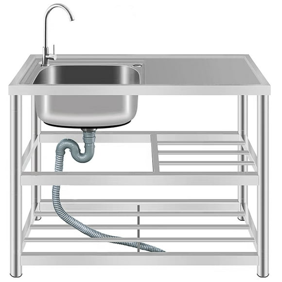 Outdoor Prep Table Sink