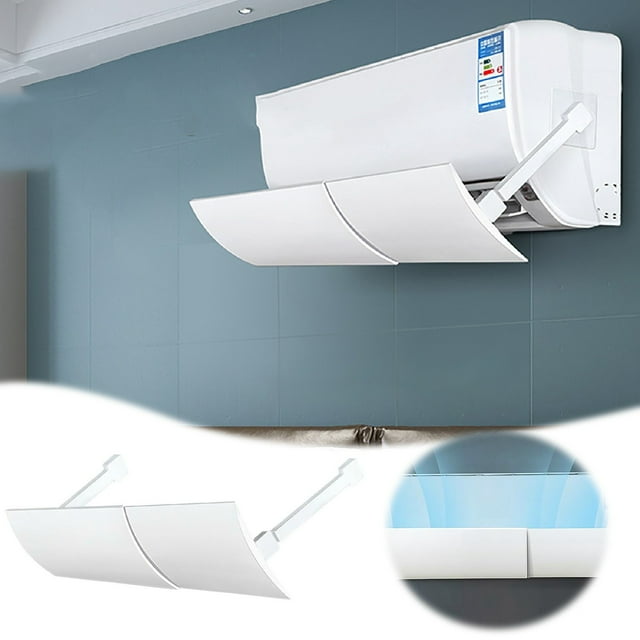Riforla Air Conditioning Wind Deflector Direct Blowing Air Hood Air Baffle Wind Deflector Hanging Air Conditioning Baffle Furniture Protection