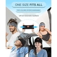 thumbnail image 4 of 2-Pack Sleeping Headphones, Headband with Ultra-Thin HD Stereo Speaker, Bluetooth Headband Headsets for Sports, Workouts, Insomnia, Yoga, Air Travel, Meditation Gym, 4 of 4