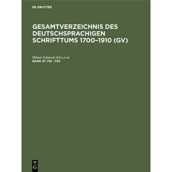 Fei - Fes, (Hardcover)