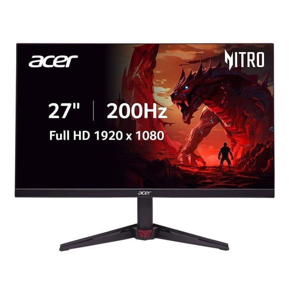 Restored Acer Nitro VG0 VGM270 X1 27" FHD IPS Gaming Monitor 200Hz HDR10 0.5ms (Refurbished)
