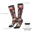 thumbnail image 6 of Fotbe Many Kind Of Flowers print Women's Men's Novelty Crew Socks Cotton Socks Knee High Socks for Walking,Running,Nurses,Pregnancy, 6 of 8