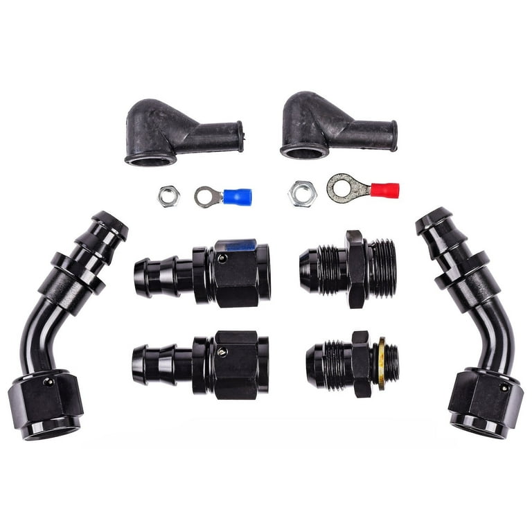 JEGS 159076 High Volume Inline Fuel Pump 320 lph (85 gph) Free