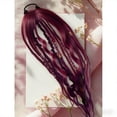 thumbnail image 2 of MMJ Elastic Dirty Braid Ponytail 27.6in Synthetic Hair Extension Fashion Wrap Natural Look Daily Party Wear, 2 of 5