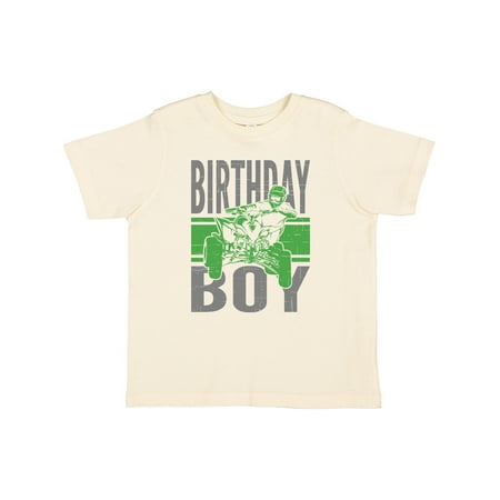 

Inktastic Birthday Boy ATV off Roading Boys Toddler T-Shirt