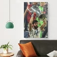 thumbnail image 4 of Alisson Becker Poster Picture Print Canvas Poster Wall Paint Art Posters Decor Modern Home Artworks Gift 12x18inch(30x45cm), 4 of 6