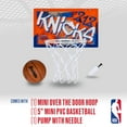 thumbnail image 2 of Franklin Sports NBA New York Knicks Over the Door Basketball Hoop - Kids Indoor Basketball Hoop with Mini Basketball - NBA Fan Shop Mini Hoop for Bedroom + Office - Over the Door Mini Hoop Set, 2 of 13