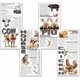thumbnail image 1 of Juego de 4 calcomanías de animales de granja para muebles y manualidades (6 x 12 pulgadas)., 1 of 9