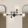 thumbnail image 5 of Delphi 4 - Light Mahogany Bronze / Dark Brown Contemporary Wall Sconce, 5 of 7
