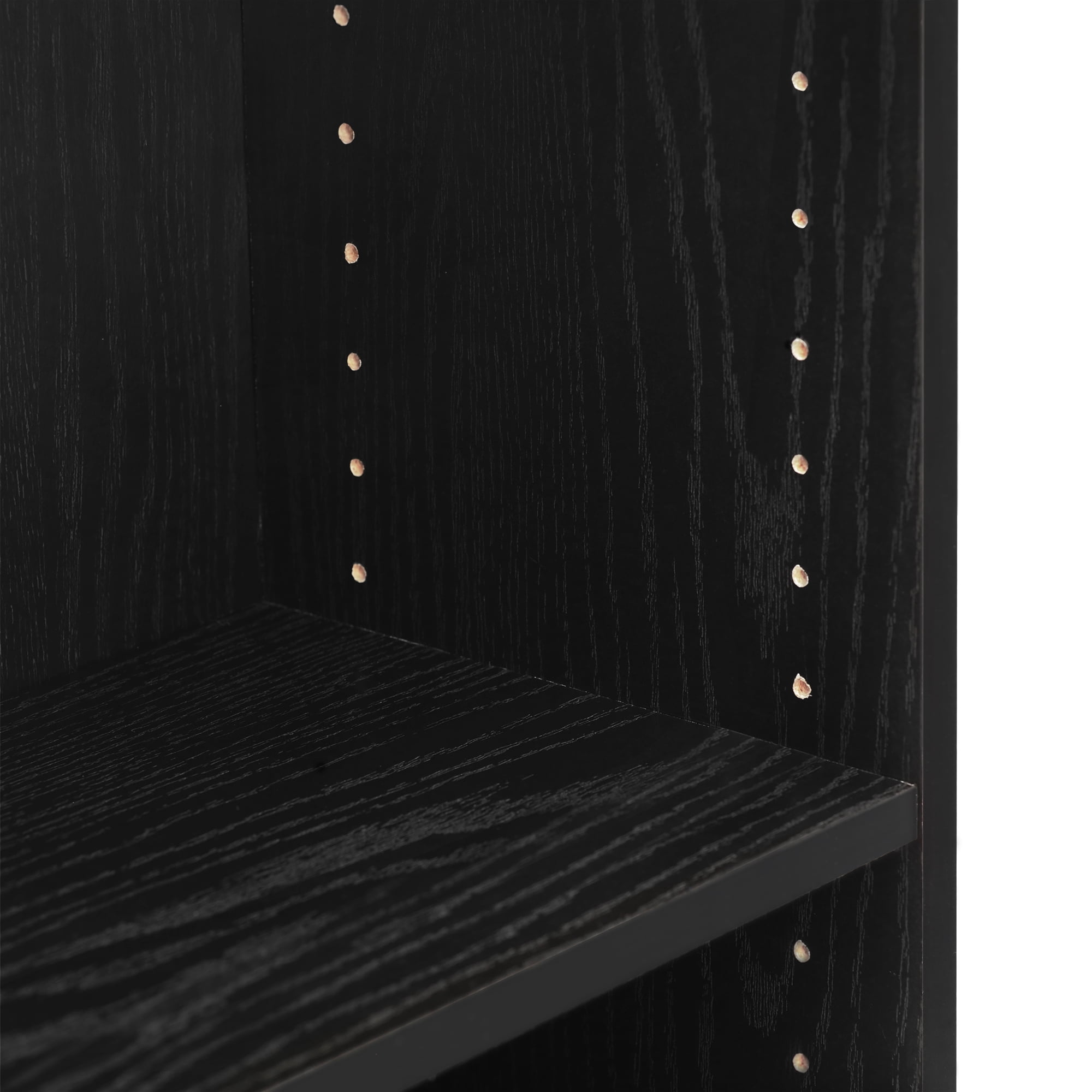 Furinno Pasir 3-Tier Open Bookshelf, Blackwood