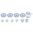 thumbnail image 3 of Juego de taza de té en miniatura Jadeshay 15 piezas porcelana estilo clásico, 3 of 10
