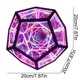 thumbnail image 5 of Dodecahedron Color Art Light Usb Exquisito Cool Infinite Lamp Interior Telón de fondo Decoración Navidad,11 Feliz Sencillez, 5 of 5