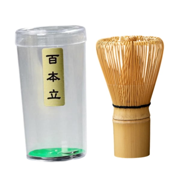 Batidor de Matcha japonés, batidor de bambú, cepillo para polvo de Matcha, batidor de té verde 100 tipo