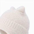 thumbnail image 5 of Kids Girls Beanie Cute Hat Outdoor Warm Solid Hats Kids Pullover Hat One Size, 5 of 5