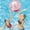 Pink, variant on Aodebiao Sequins Beach Ball Jumbo Pool Toys Balls Giant Confetti Glitters Inflatable Clear Beach Ball Swimming Pool Water Beach Toys Outdoor Summer Party Favors for s Adults