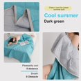 thumbnail image 7 of Cooling Blanket under $5! CQCYD Cool Feeling Silk Summer Air Conditioning Quilt, Infant Grade Pure Color Lightweight Blanket, Breathable Bed Cover for Hot Weather, 7 of 7
