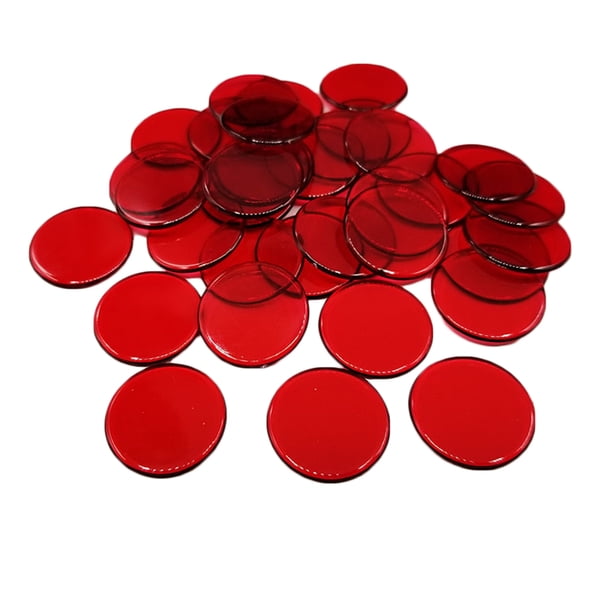 100PCS/Set Plastic 19mm Chips Multi Color Markers Fun Family Club Children Game Supplies Counting Math Toys Inevent WJ3911-12