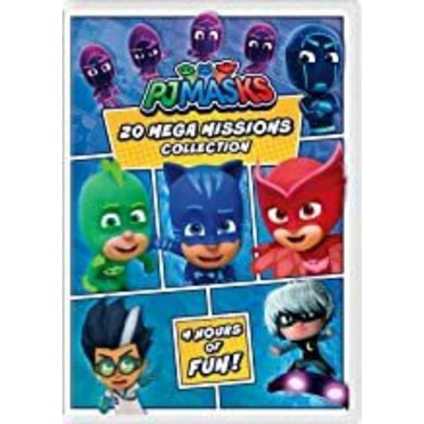 PJ Masks 20 Mega Missions Collection (DVD)