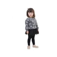 thumbnail image 2 of Topumt Kids Baby Girls Tight Pants Stretchy Thermal Warm Leggings Trousers, 2 of 2