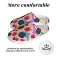 thumbnail image 6 of Goofa Snails Print Womens Mens Cotton Lightweight House Slippers , Washable Home Slippers,Indoor Comfy Bedroom Cozy Slippers-46/47, 6 of 7