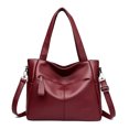 thumbnail image 4 of Bolso grande de mujer de gran capacidad, nuevo bolso de mano grande y versátil, bolso de mano de mediana edad de moda, 4 of 4