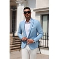 thumbnail image 5 of COOFANDY Mens Sport Coats Casual Blazer Stylish Two Button Lightweight Suit Jacket for Daily Wedding, 5 of 9