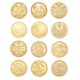 thumbnail image 2 of 5 monedas conmemorativas chapadas en oro de 12 constelaciones, regalo coleccionable (Aries) Likrtyny 5qc5dn6ay6gg3ys0, 2 of 7