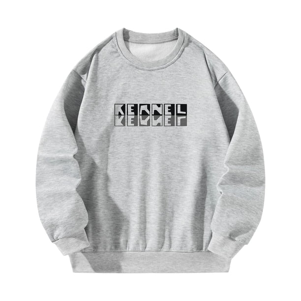 Sudadera para mujer otoño casual moda manga larga suelta ajuste moderno jersey S