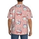 thumbnail image 3 of Fotbe Girl Rabbit Camisa Estampada de Manga Corta para Hombre, Casual de Verano, Estilo Playero, Sin Arrugas-X-Large, 3 of 5