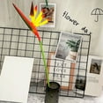 thumbnail image 4 of OUSITAID 2Pcs Artificial Flower Vivid Realistic Beautiful Decorative Real Touch Paradies Bird Faux Flower for Office, 4 of 8