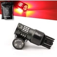 thumbnail image 1 of 7443 Red Flashing Strobe Blinking Rear Alert Safety Brake Tail Stop High Power LED Light Bulbs, 1 of 4
