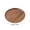Brown, variant on Wood Serving Tray, Round Solid Wood Serving Platter, Decorative Wooden Tray with Raised Rim for Tea, Snacks, and Home Decor, Natural Wood Finish for Kitchen, Living Room, and Entryway