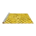 thumbnail image 2 of Ahgly Company Machine Washable Indoor Square Southwestern Yellow Country Area Rugs, 5' Square, 2 of 4